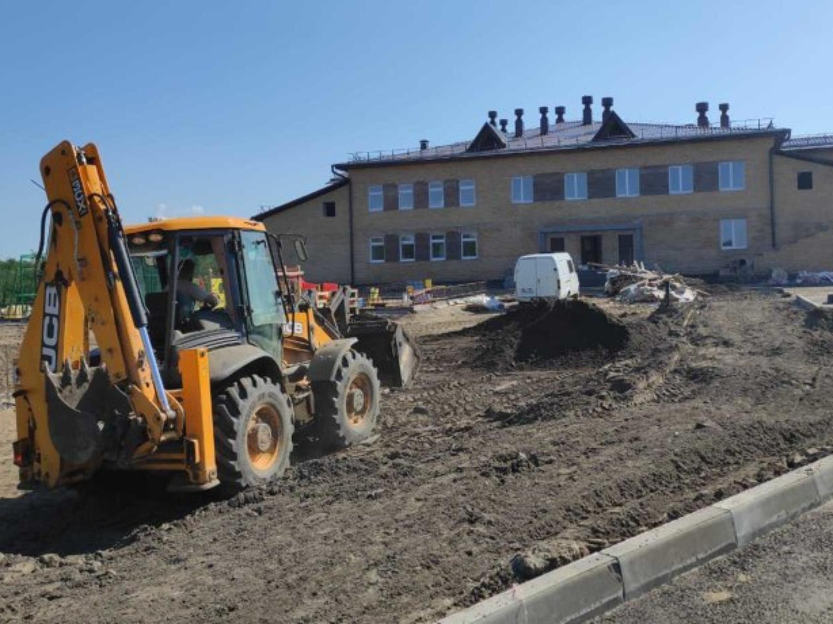 В Лайском доке завершается строительство нового детского сада и культурного  центра