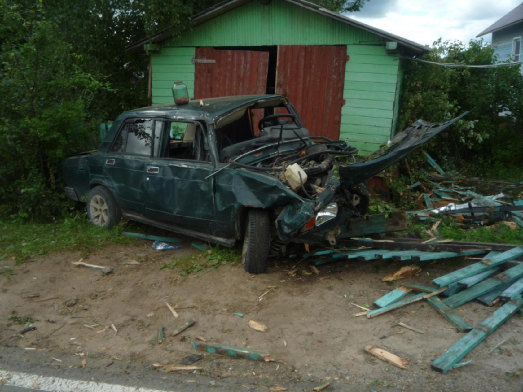 Авария в Виноградовском районе Архангельской области